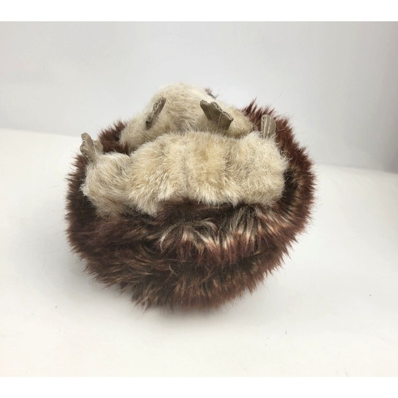 Folkmanis Toys Folkmanis Hedgehog Hand Puppet Plush Reversible